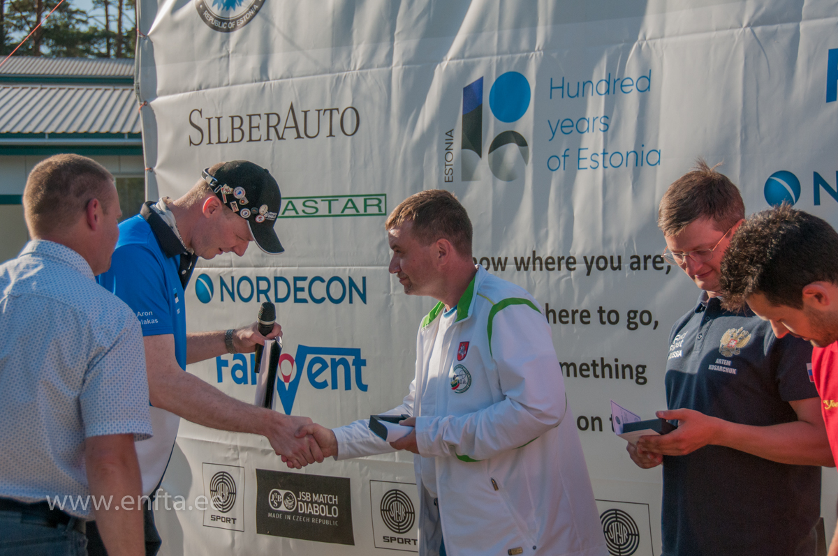 723 EIO PCP Overall 4th place Sergejus Titarenko LT